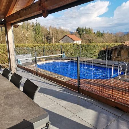 L'Ecrin De Xattys - Gite De Standing-Spa-Terrain De Petanque-Piscine-Switch-Baby-Foot Au Coeur Du Massif Vosgien Cleurie Exterior photo